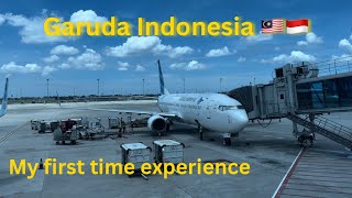 Garuda Indonesia - Malaysian Review First Experience
