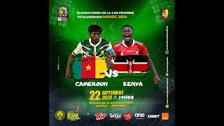 🛑DIRECT FULL HD: CAMEROON 1-0 KENYA MATCH QUALIFIER WOMEN AFCON