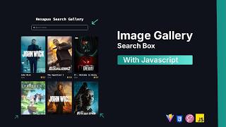 Details Build an Image Gallery with Search Box | HTML CSS JavaScript News