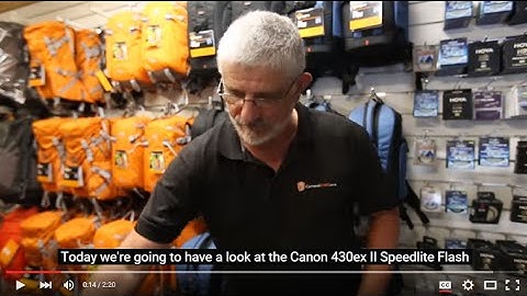 Canon 430EX II Speedlite Flash Review | Cameras Direct