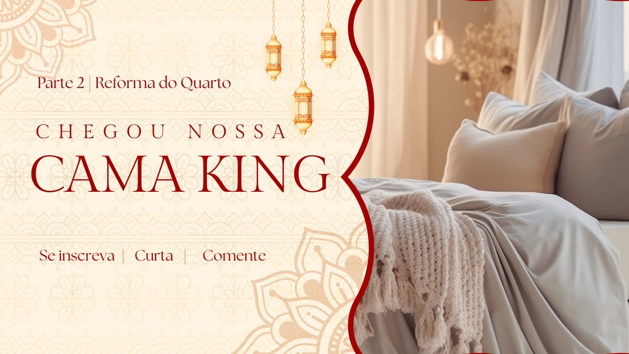 🛏️ MINHA NOVA CAMA KING SIZE! | Tour Completo + Primeiras Impressões