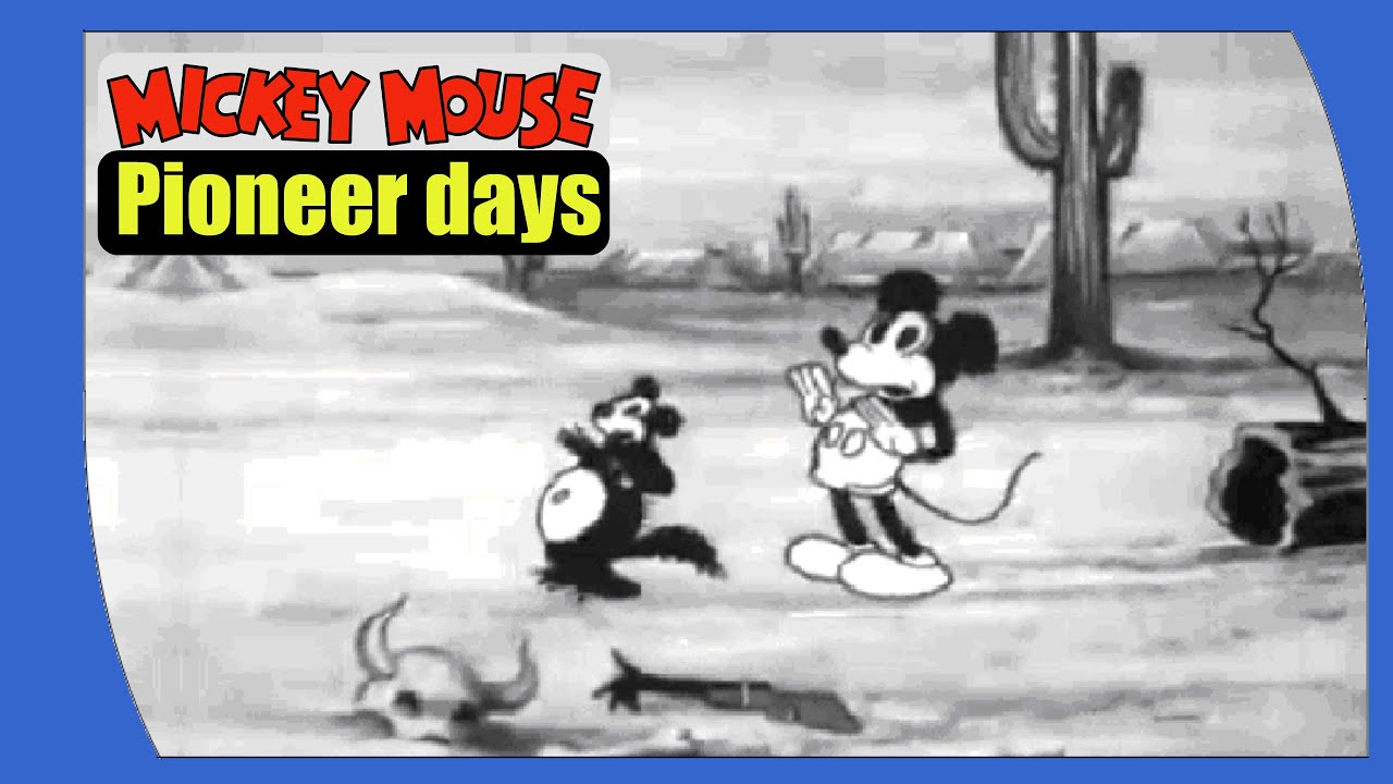 Mickey Mouse - The Pioneer Days | Classic Cartoon for Kids