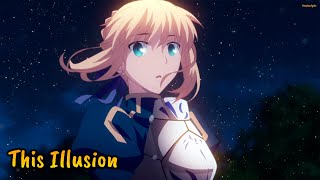 『Lyrics AMV』 Fate/stay night: Unlimited Blade Works EP 12 Theme Song - This Illusion / LiSA