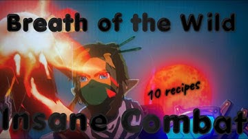 BOTW- Advanced Combat Tips and Tricks & The top 10 recipes (Hidden Weapon Mechanics)
