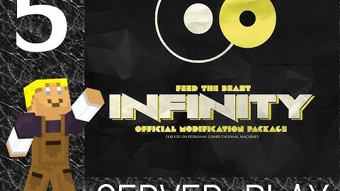 MINECRAFT FTB INFINITY S1E5 - "BEGINNING APPLIED ENERGISTICS (part 1)"