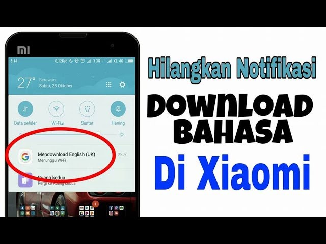 Cara Hilangkan Notifikasi Download Bahasa Di Android Xiaomi 100 Work Youtube