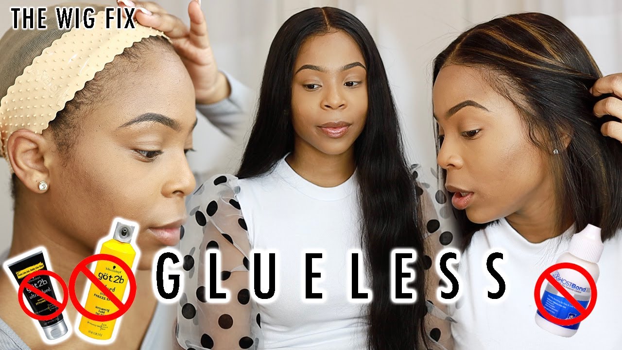 HOW TO 100 GLUESS WIG AVOID your wig slipping & damaging hairline