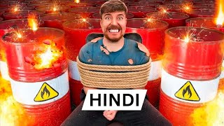 Mr. Beast - 10 Min To Escape Or The Money Will Expload ( In Hindi)