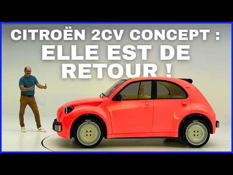 Discover the new Citroën 2CV Concept: the return of a legend