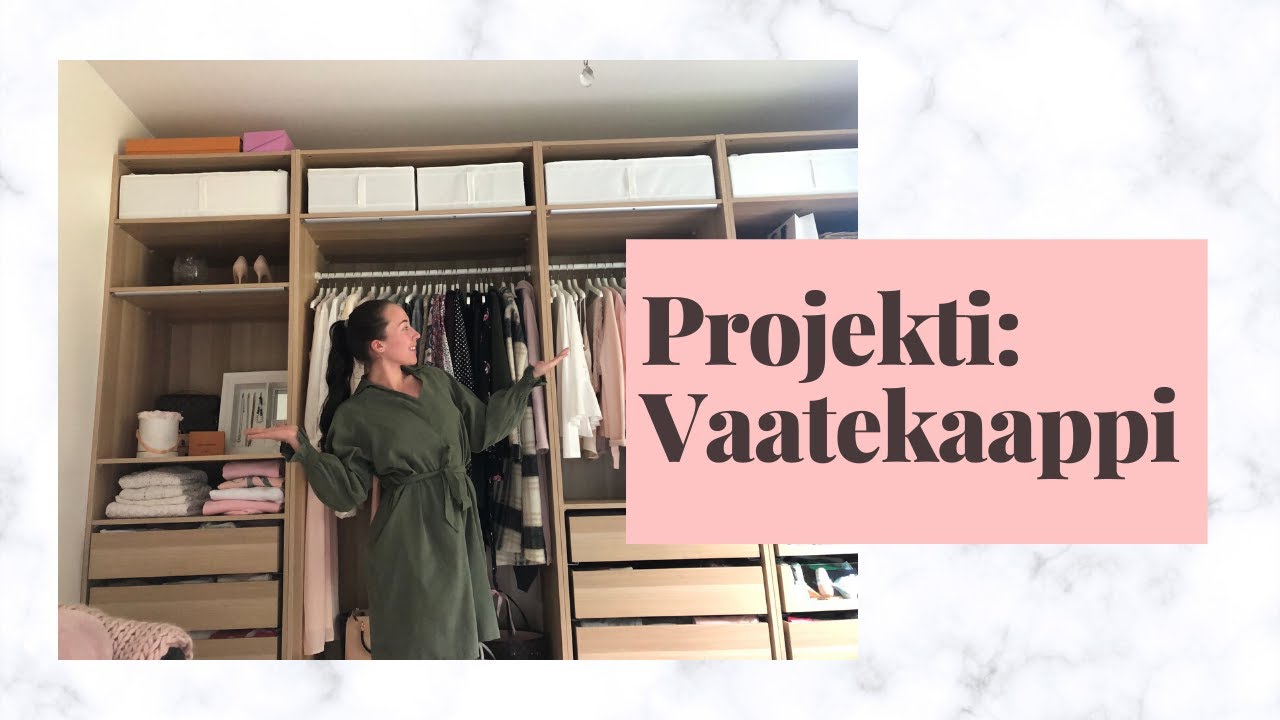 PROJEKTI: Vaatekaappi | KonMaritin mun kaikki vaatteet! Lähes 200 vaatetta kirpparille 😨