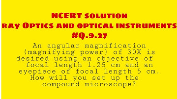 Ray optics and optical instruments |chapter 9| #Q.9.27 |NCERT solution| ||Shaurya Mentor||