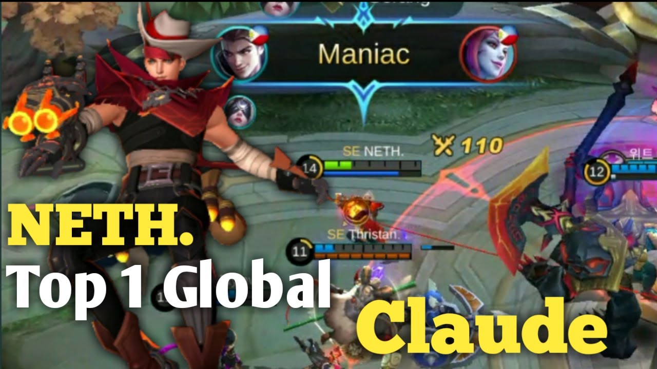 Claude Top 1 Global 2020 by NETH. MLBB
