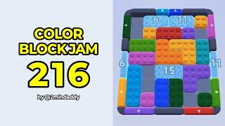 Color Block Jam Level 216 Solution and Walkthrough