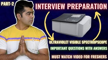 UV-SPECTROSCOPY I PART-2 I IMP QUESTIONS WITH ANSWER I HINDI