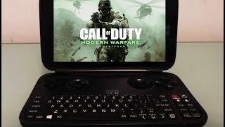 GPD (Mini Gaming PC) Call of Duty 4: Modern Warfare (1280X720)