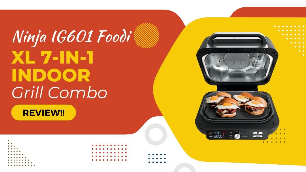 Ninja Foodi XL Pro 7-in-1 Indoor Grill & Griddle - IG601