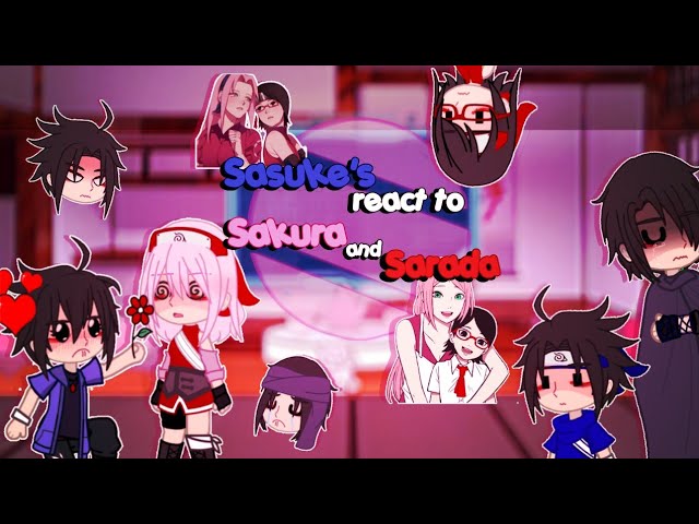 Sakura's, Sasuke e Charasuke react a SasuSaku ⚔️🌸•