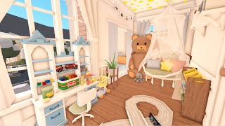 RE DECORATING MY KIDS BEDROOM ON BLOXBURG! *WITH FACE CAM!*