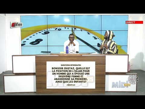 Questions 1: Quelle est la position de l'islam pour un homme qui a épousé une deuxième femme......?