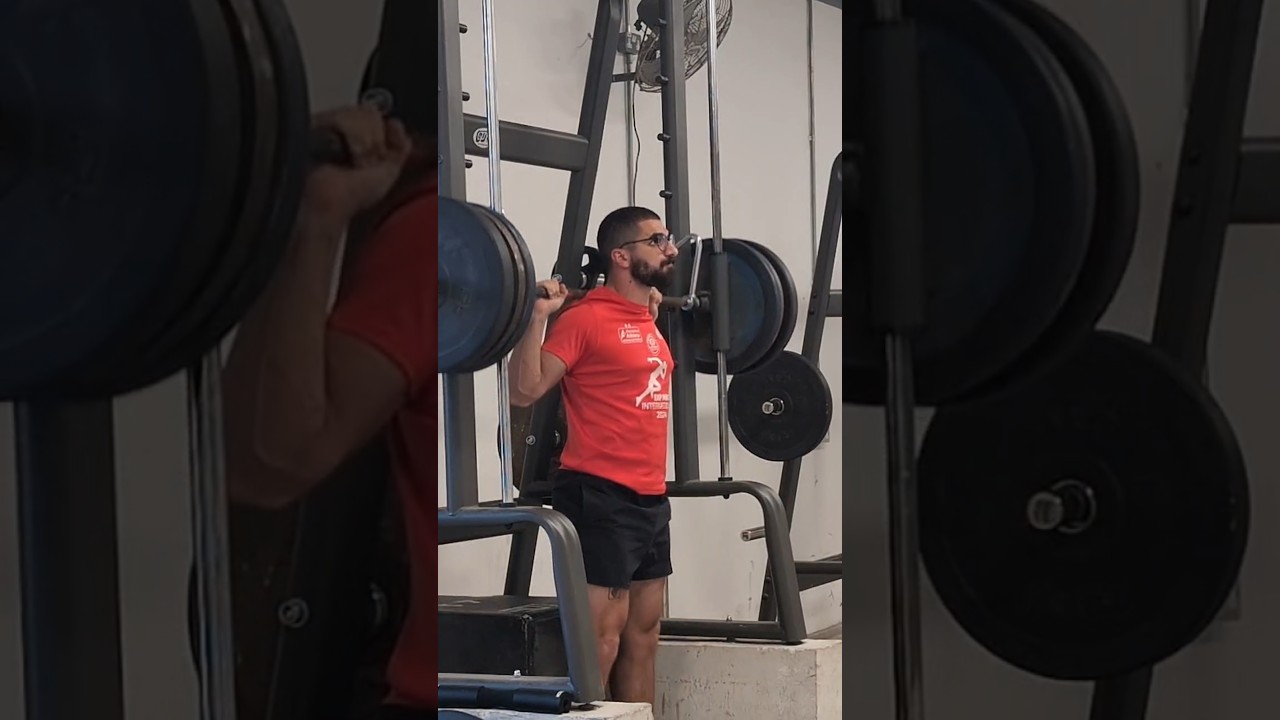 Heavy squats ✅ everything else 🙄