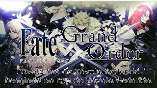 Fategrand Order Round Table Reacting To The Rap arthurian Legends rei dos herois
