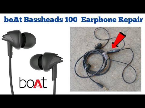 boAt Basshead 100 Earphone Repair in Hindi how to repair earphones how to repair earphone jack