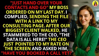 Download Lagu Ontslagen? Ik rekende ze $500 per uur om hun fout te herstellen 💼 | Bedrijfswraak MP3 Download Lagu Ontslagen? Ik rekende ze $500 per uur om hun fout te herstellen 💼 | Bedrijfswraak MP3