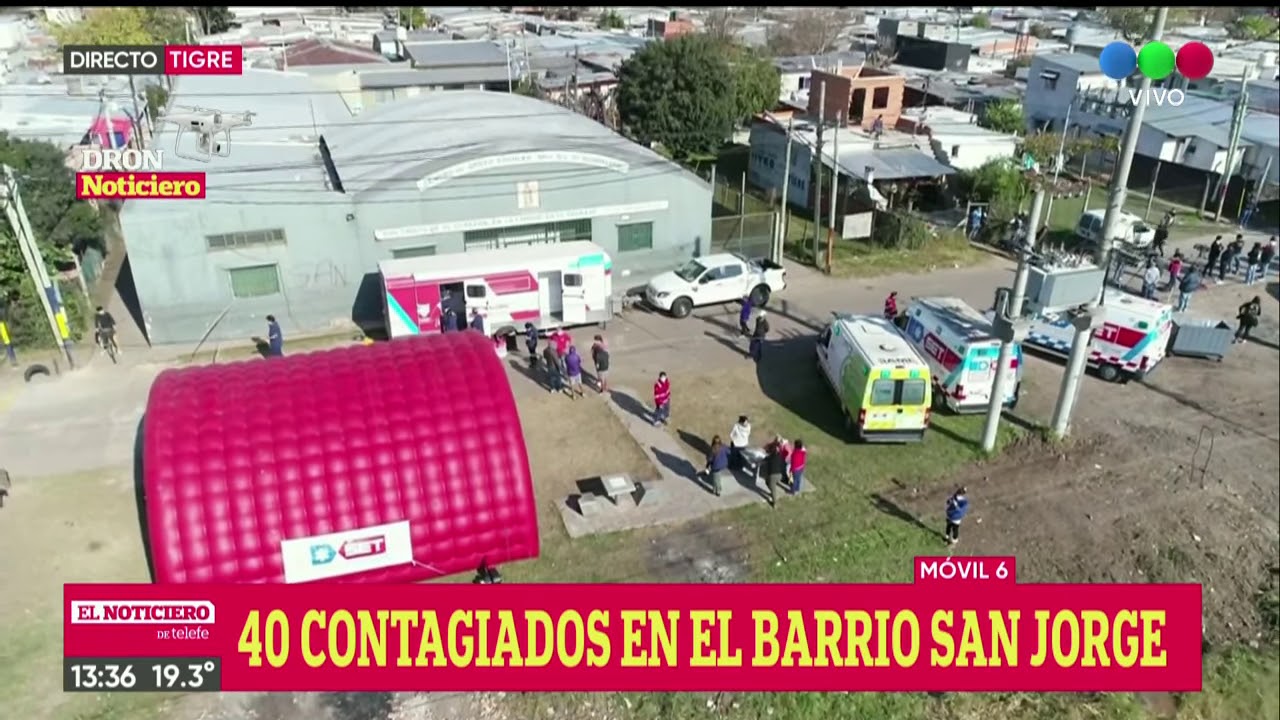 CONTAGIOS MASIVOS en Tigre: 40 casos positivos en el BARRIO San Jorge - El Noti de la Gente