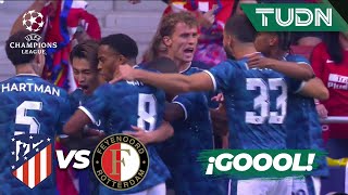 ¡GOOL de Feyenoord! Hermoso al fondo | Atl Madrid 0-1 Feyenoord | UEFA Champions League 2023/24