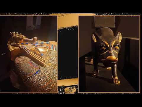 Unique Treasures At The Egyptian Museum كنوز وروائع المتحف المصرى مع موسيقي حلوة يا بلدي