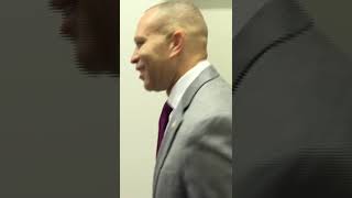 Hakeem Jeffries Ignores Reporter Asking If 'We're Headed Towards A Shutdown'