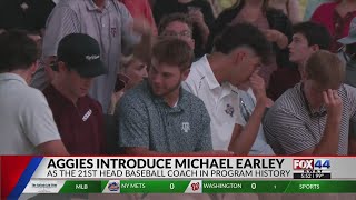 Michael Earley introduced as the 21st Texas A&M Head Baseball Coach