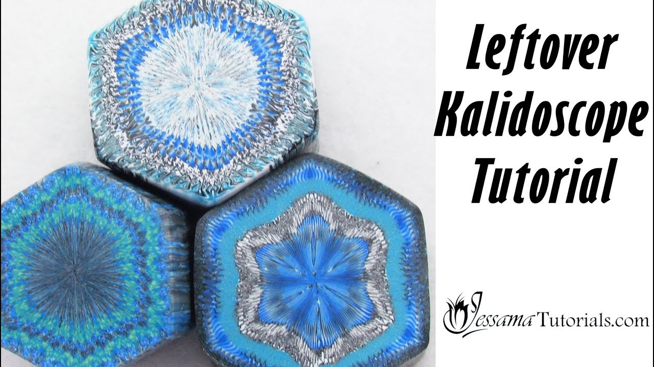 Polymer Clay Scrap Technique: Kaleidoscope Tutorial