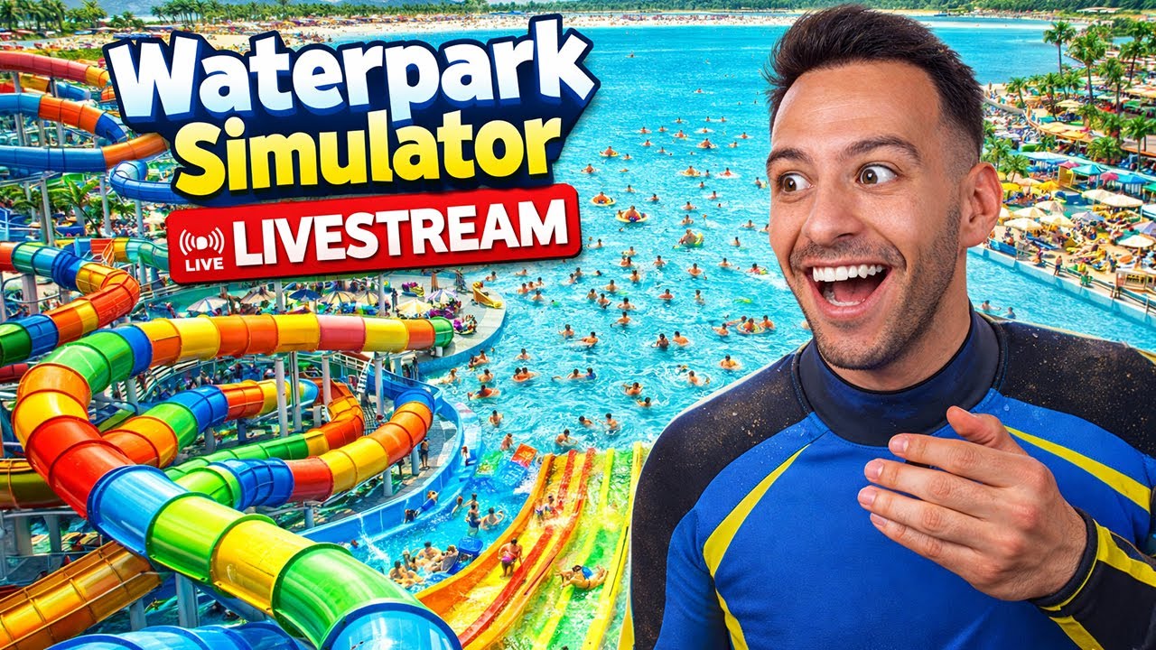 🔴ΕΛΑΤΕ ΝΑ ΜΕΓΑΛΩΣΟΥΜΕ ΤΟ WATERPARK ΜΟΥ * LIVE *