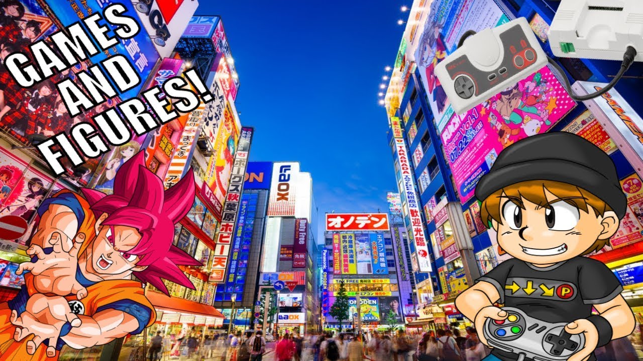 Random Retro Game & Figure Hunt in Akihabara