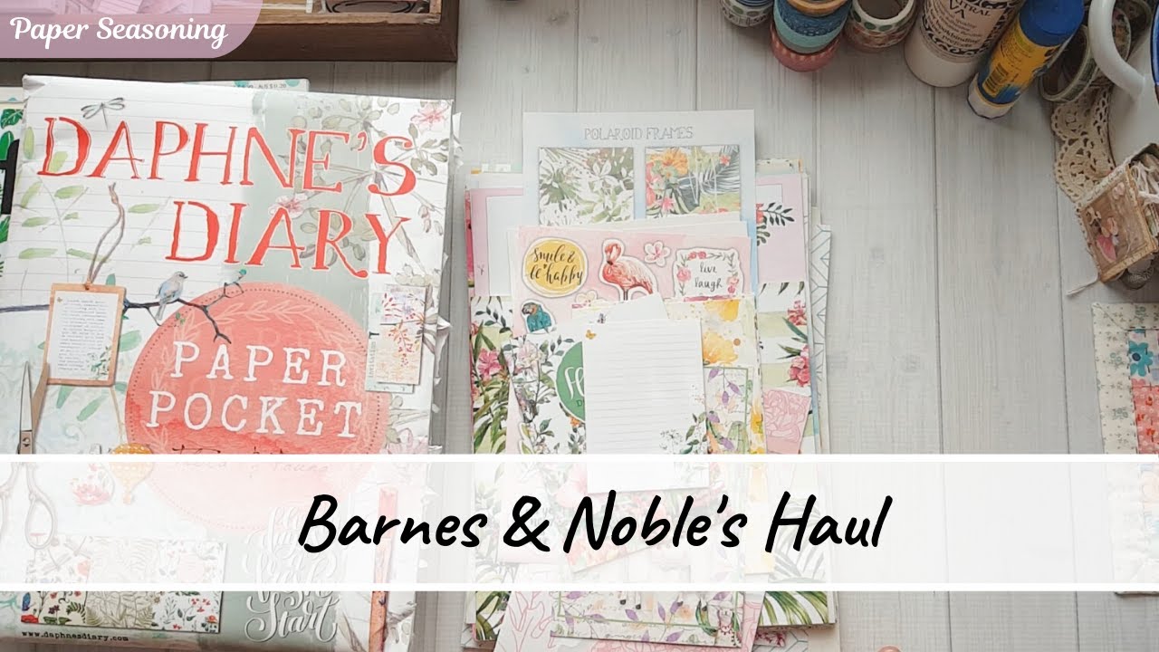 Barnes and Noble Haul - Daphne's Diary and Flow Magazine