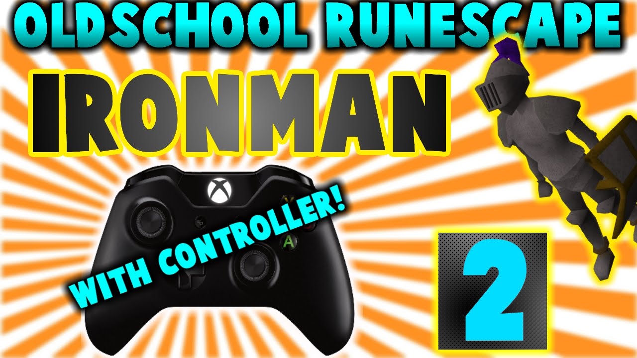 OldSchool Runescape - F2P IRONMAN with CONTROLLER #2