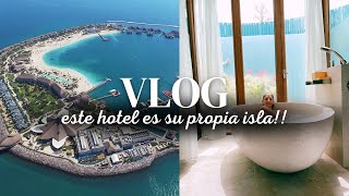 Vlog: 1 noche en el hotel más lujoso de Qatar 🤯 || Banana Island en Qatar