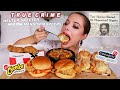 KFC MUKBANG (NEW Cheetos Sandwich & Cinnabon Biscuits!)