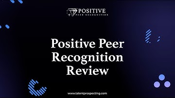 What is Positive Peer Recognition? Product Explainer Video