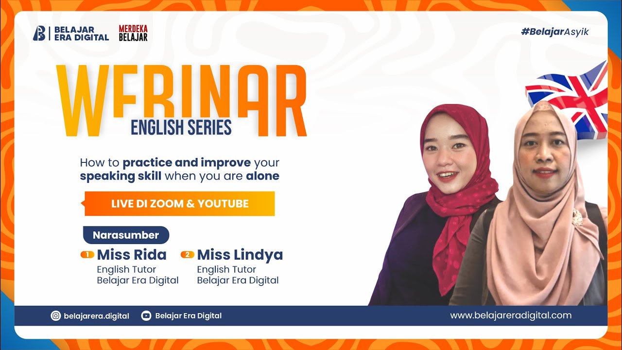 Webinar ! How to practice and improve your speaking skill when you are alone