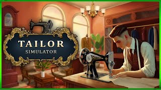Tailor Simulator - Opening Up Our New Fashion Business - Live #1