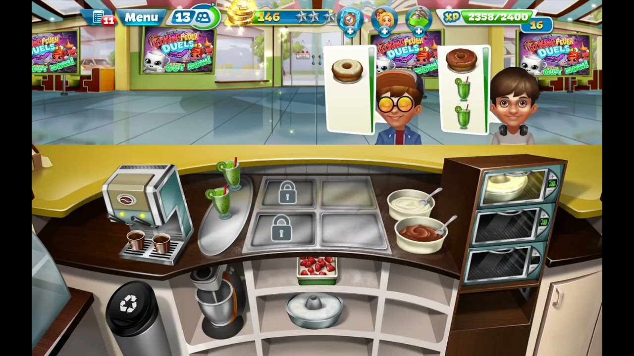 the game of fever level 12 of Bakery