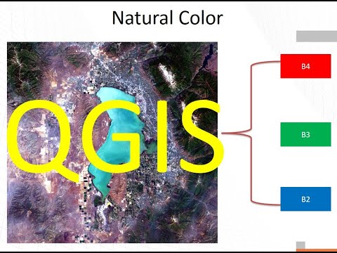 QGIS Tutorial 6 | Creating Natural Color Band Combinations 🌍✨ | TechStarPlus