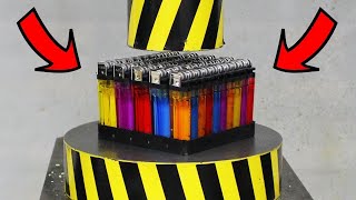 Top 10 Best Hydraulic Press Moments | Satisfying Crushing Compilation screenshot 2