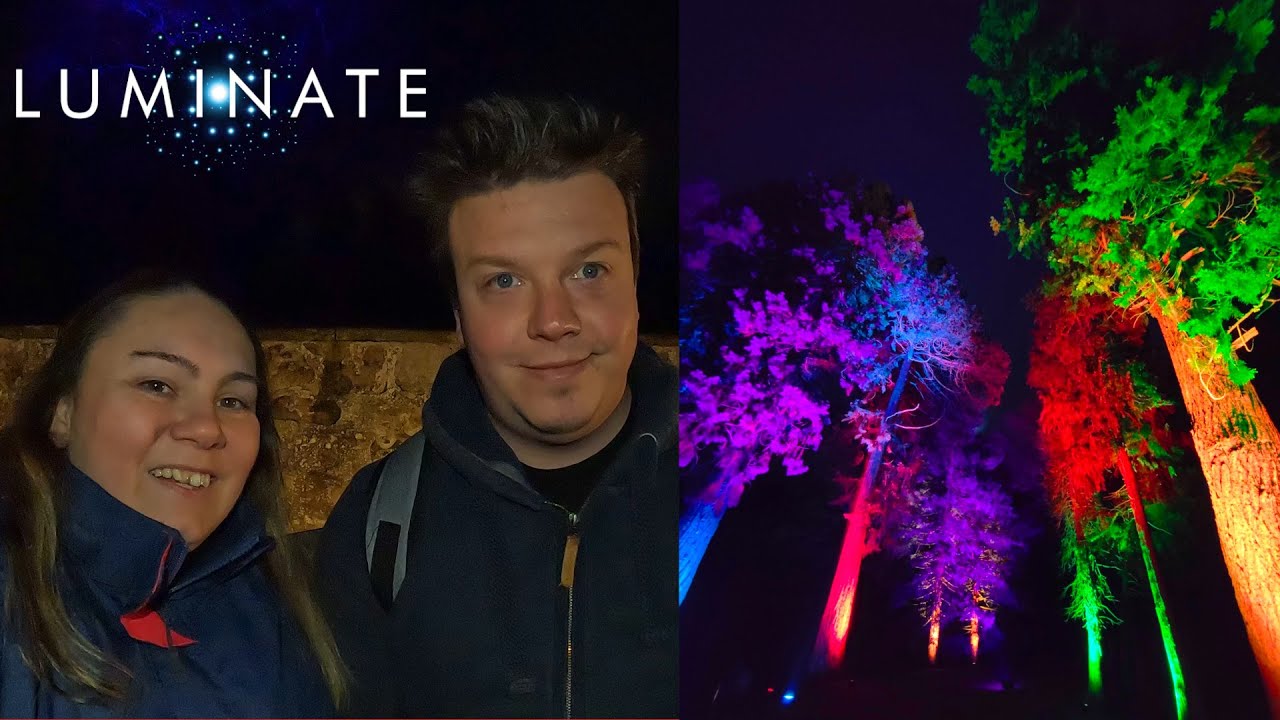 Luminate Coombe Abbey Coventry Festive Light Trail Vlog 2022 | Amuseaholics