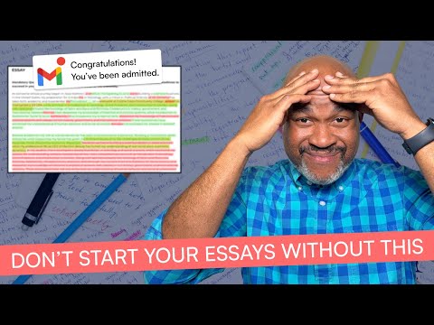How to Start your College Essay from ZERO (UC PIQs, Common App, and Supplemental)