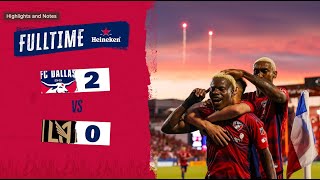 Fc Dallas Vs Lafc Highlights July 1, 2023
