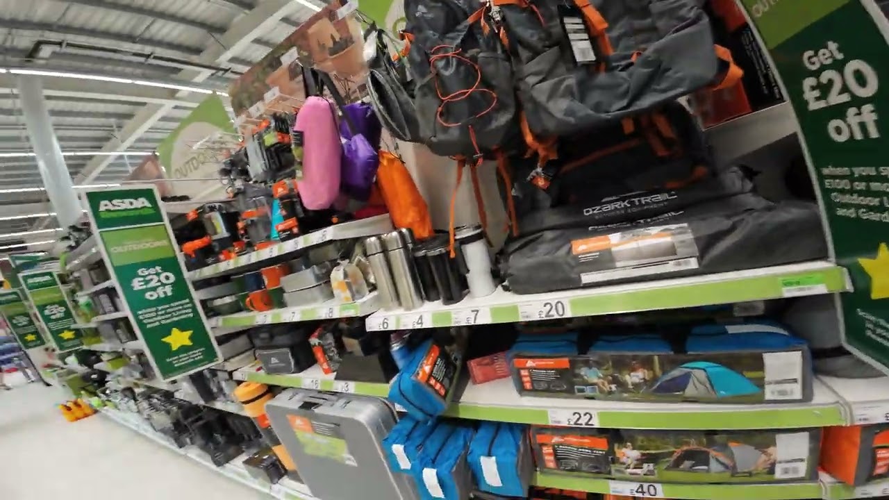 Camping Tent and Offers currently in Asda Walmart