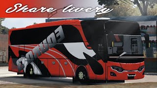 SHARE !! LIVERY JBHD COSPLAY HARYANTO FREE ? BODY VANTURA 🤩 #bussidindonesia #bussid  screenshot 1